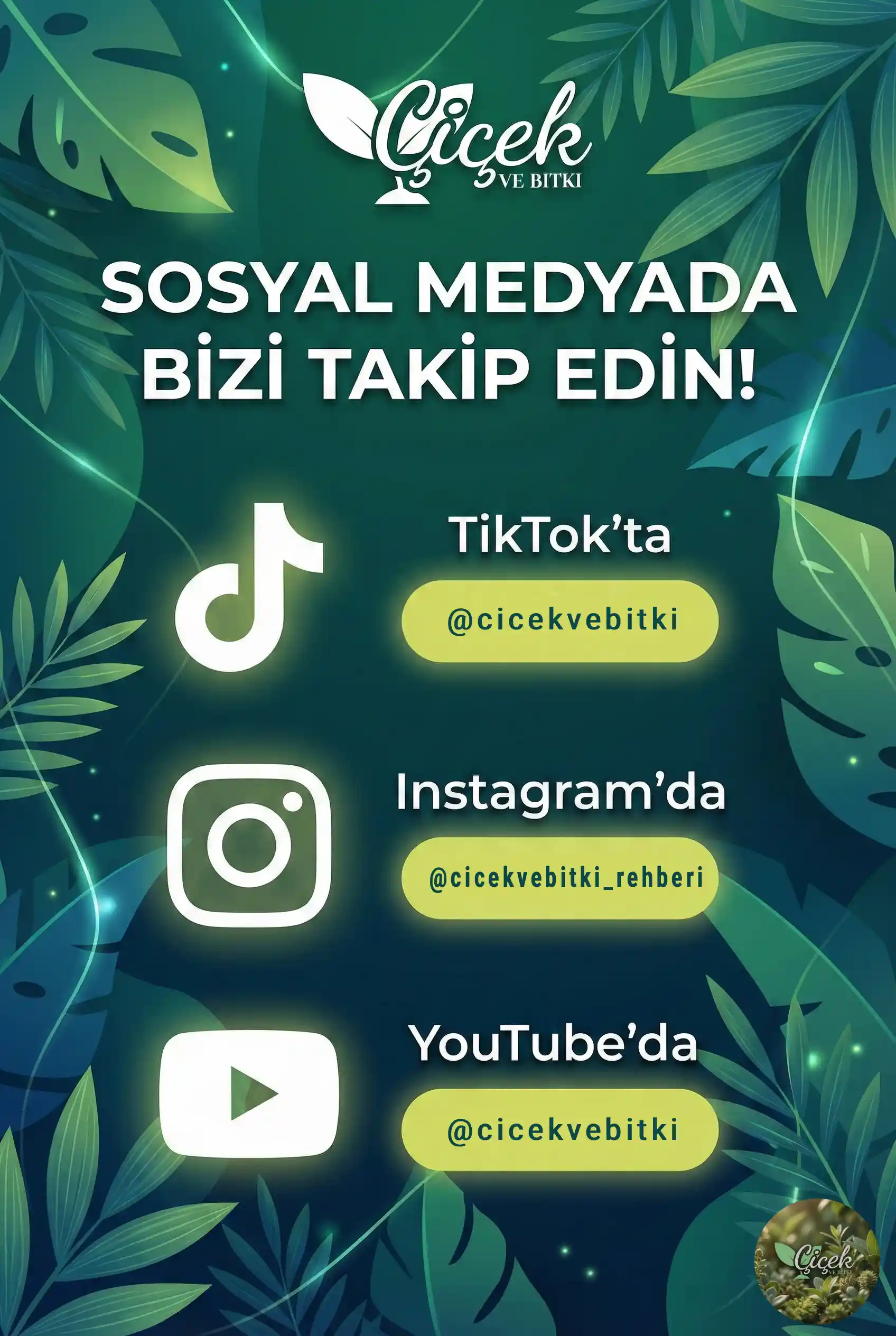 iek ve Bitki sosyal medya hesaplar
